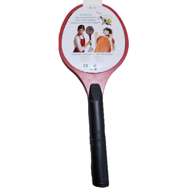Bug Zapper, The HUNTER Racket w/sound, RED