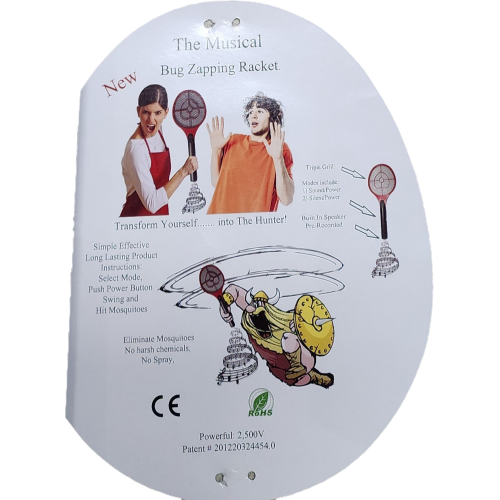 Bug Zapper, The HUNTER Racket w/sound