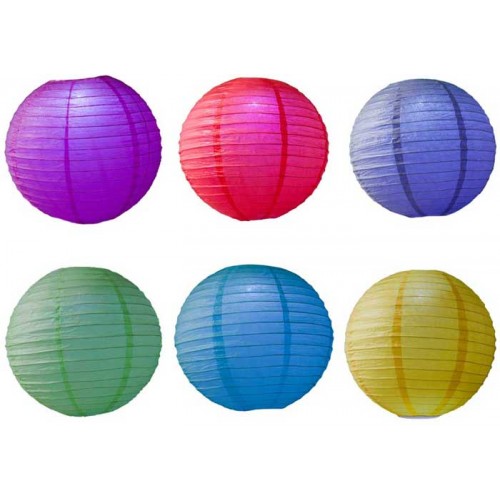 Round Lantern, Color, 36pc