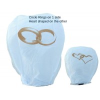 Rings of Love Sky Lantern