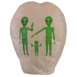 Alien Family Sky Lantern