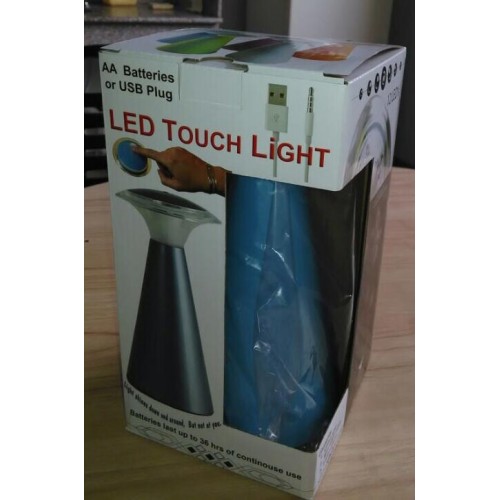 LED Touch Light, Blue