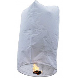 White Tube Sky Lantern